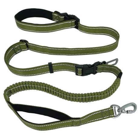 ThreePigeons™ Pet Leash with Nylon Double HandleWalking and Running Leash