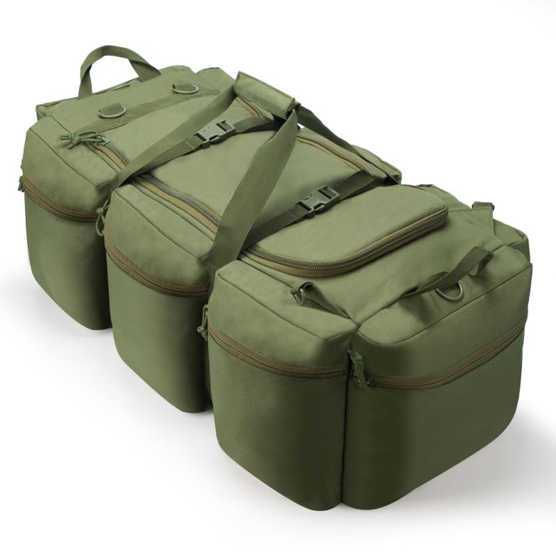 ThreePigeons™ Large Military Duffle Bag 100L