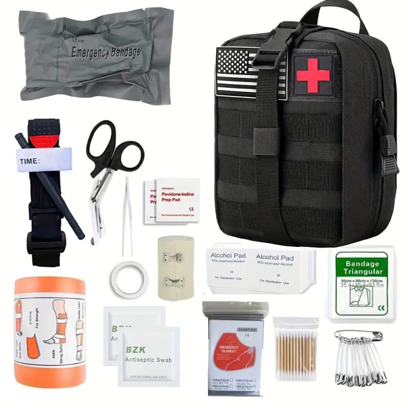 ThreePigeons™  Outdoor Tactical  Survival Kit 37PCSset