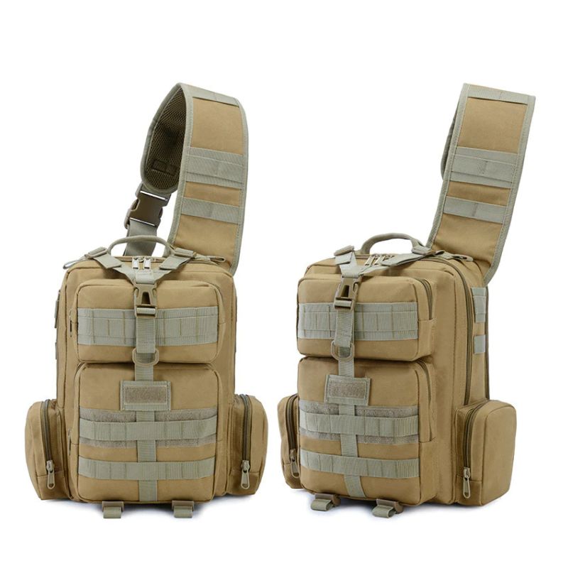 Tactical Army Fan Satchel Wild Fishing Cycling Sports Backpack