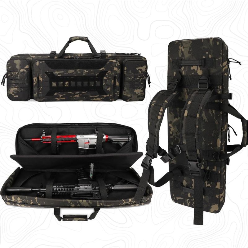 ThreePigeons™ Double Rifle Case Drake Camo