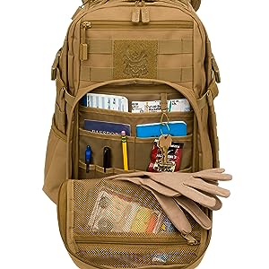 ThreePigeons™ Tactical Day Pack Backpack 24L