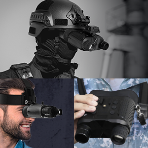 ThreePigeons? Night Vision Goggles with Head Strap