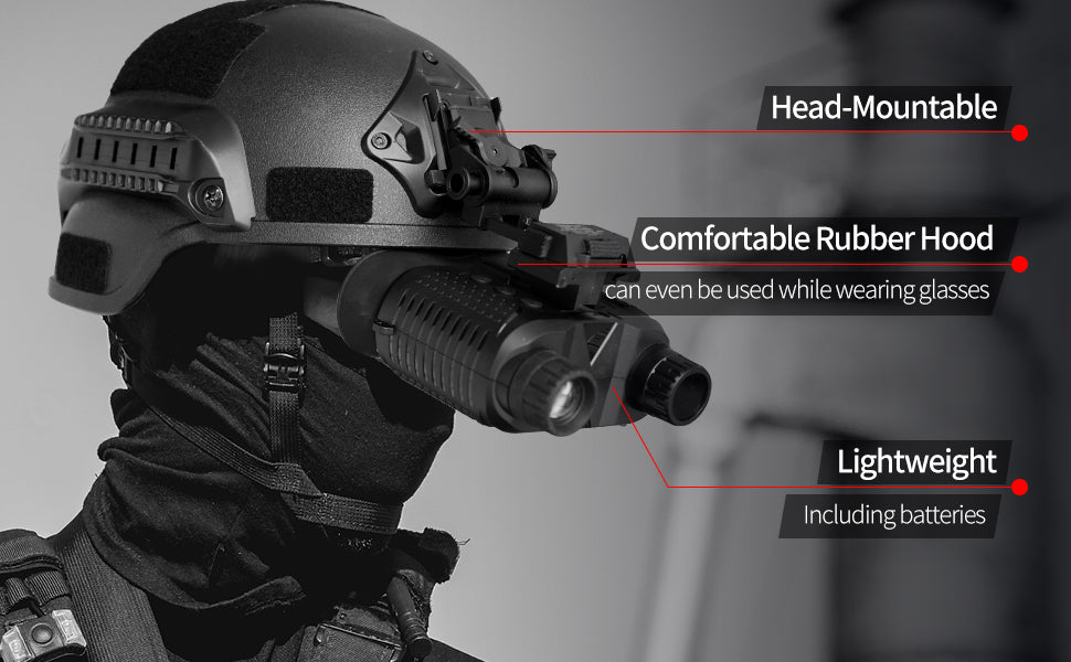 ThreePigeons? Night Vision Goggles with Head Strap