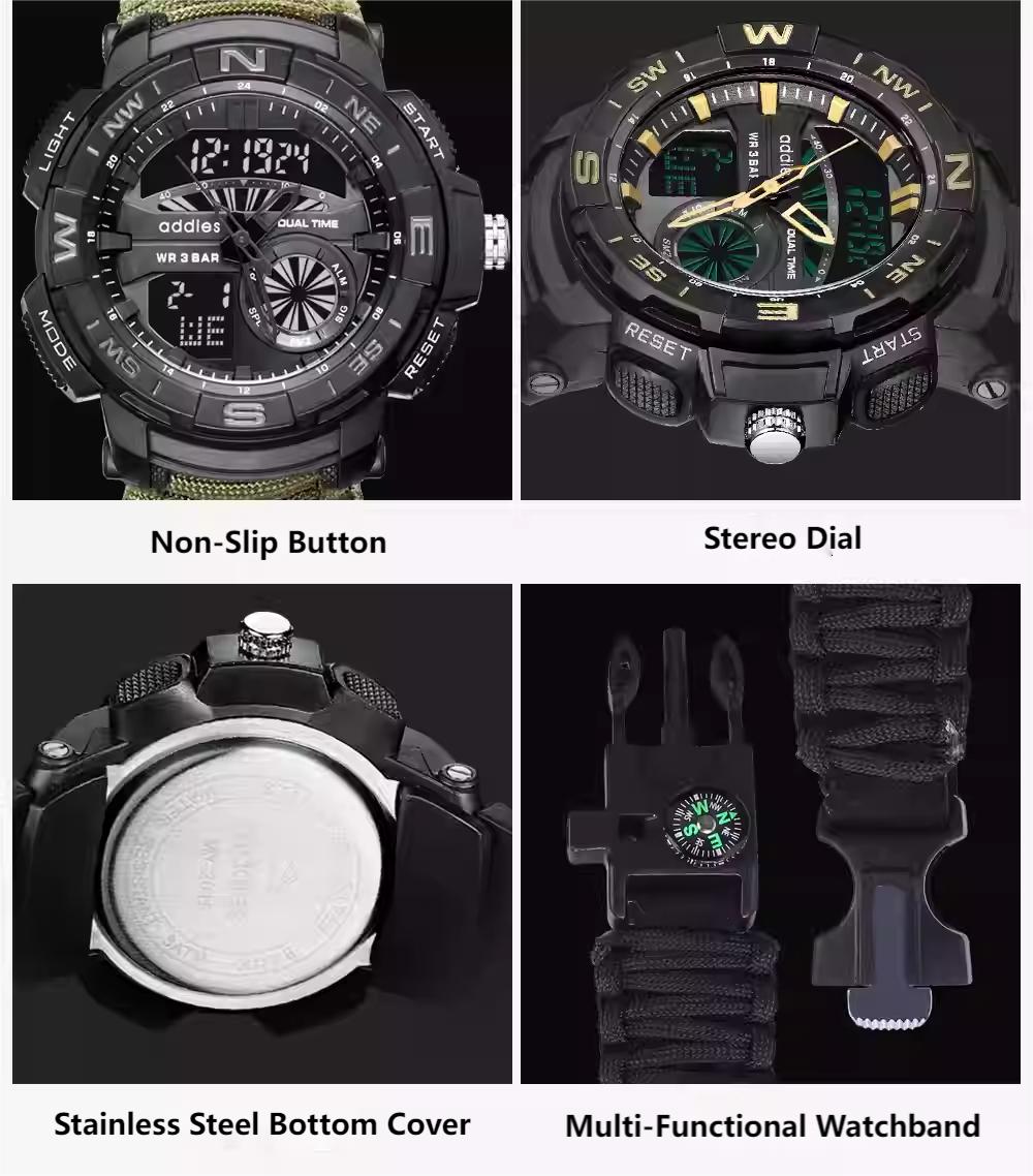 Tactical Night Watches, Robust Construction – ThreePigeons