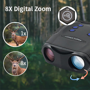 ThreePigeons  Digital Night Vision Binoculars with Screen for Viewing